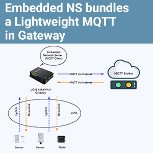 Embedded Network Server Bundles MQTT In LoRaWAN® Gateway