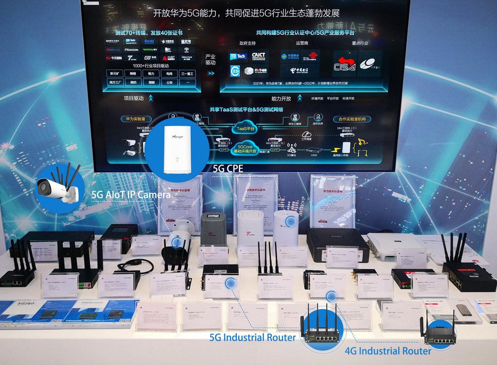 Milesight 5G Products at PT EXPO