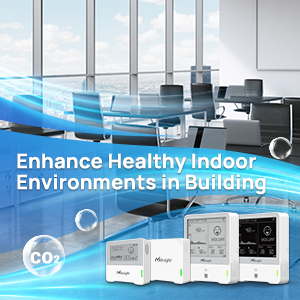 Reduce CO2 In Room Air Through Milesight Indoor Air Quality Monitoring LoRaWAN® Sensors For A Better Air Quality In Building