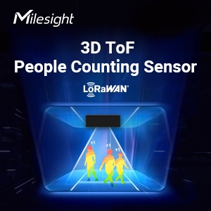 A New Launch Of 3D ToF People Counting Sensor To Accurately And Anonymously Count People