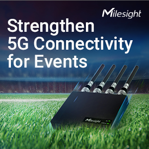Unlocking The Value Of 5G: Strengthen 5G Connectivity For Events With Milesight UF31 5G Dongle
