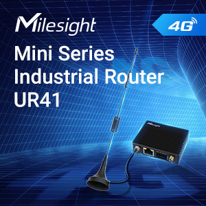 Unlock New Level Of Low Power Consumption And Creativity With Milesight Mini Series Industrial Router UR41