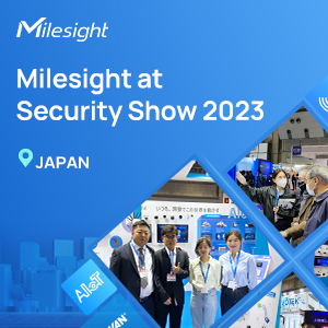 Milesight Sensing Product Line In Full Bloom At Security Show 2023 In Tokyo Japan