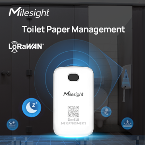 No More Empty Rolls:  Solving The Challenge Of Toilet Paper Management With Milesight WS201 Smart Fill Level Monitoring Sensor